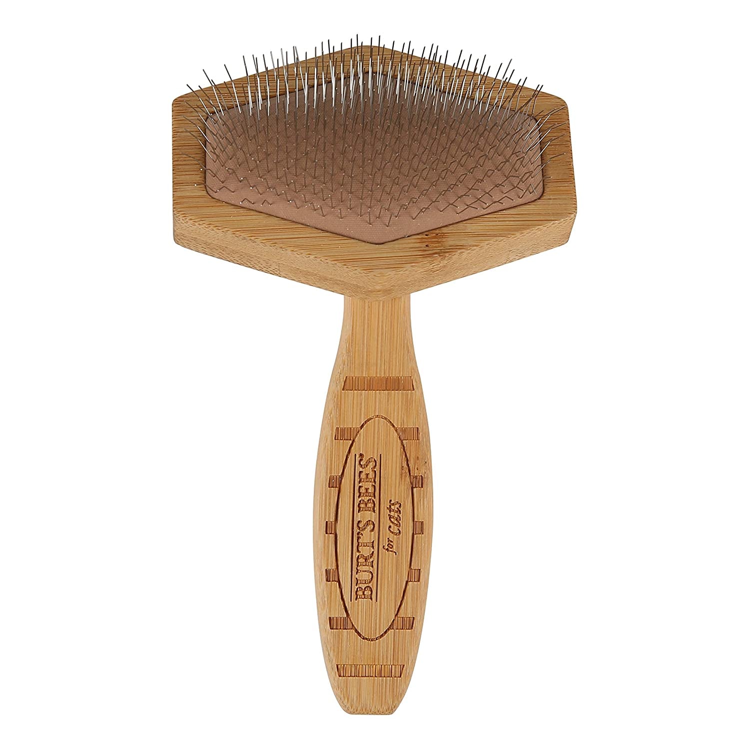 Slicker Brush | Removes Loose Cat Fur, Prevents Matting | Ideal for Daily Grooming, Smooth Coat | Removes Loose Fur, Prevents Matting, Ideal for Daily Grooming, Smooth Coat, Gentle Bristle Design Daily