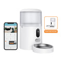 Purechew Sight Double Automatic Pet Feeder HD Camera Feeder with Double Bowls for Cats and Dogs
