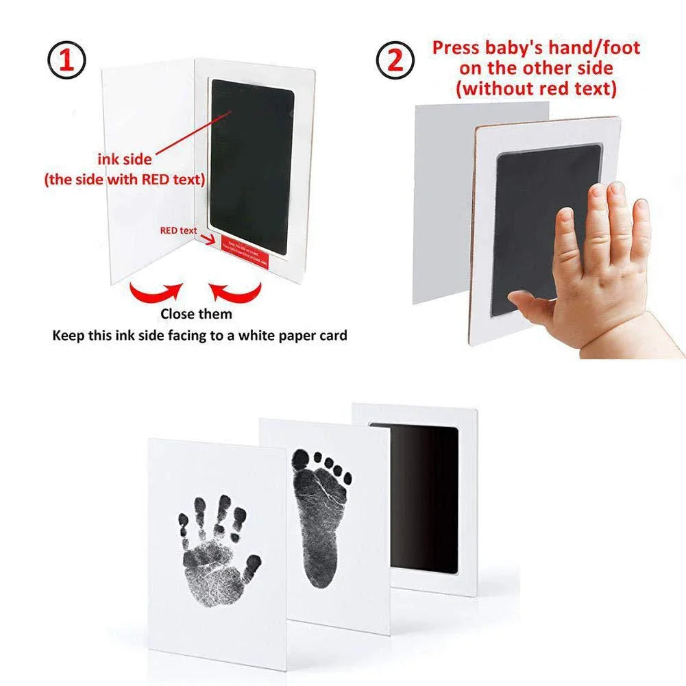 Cat Dog Paw Print Ink Kit Pad Safe Non-Toxic Easy DIY Clean Touch Inkless Pet Souvenir