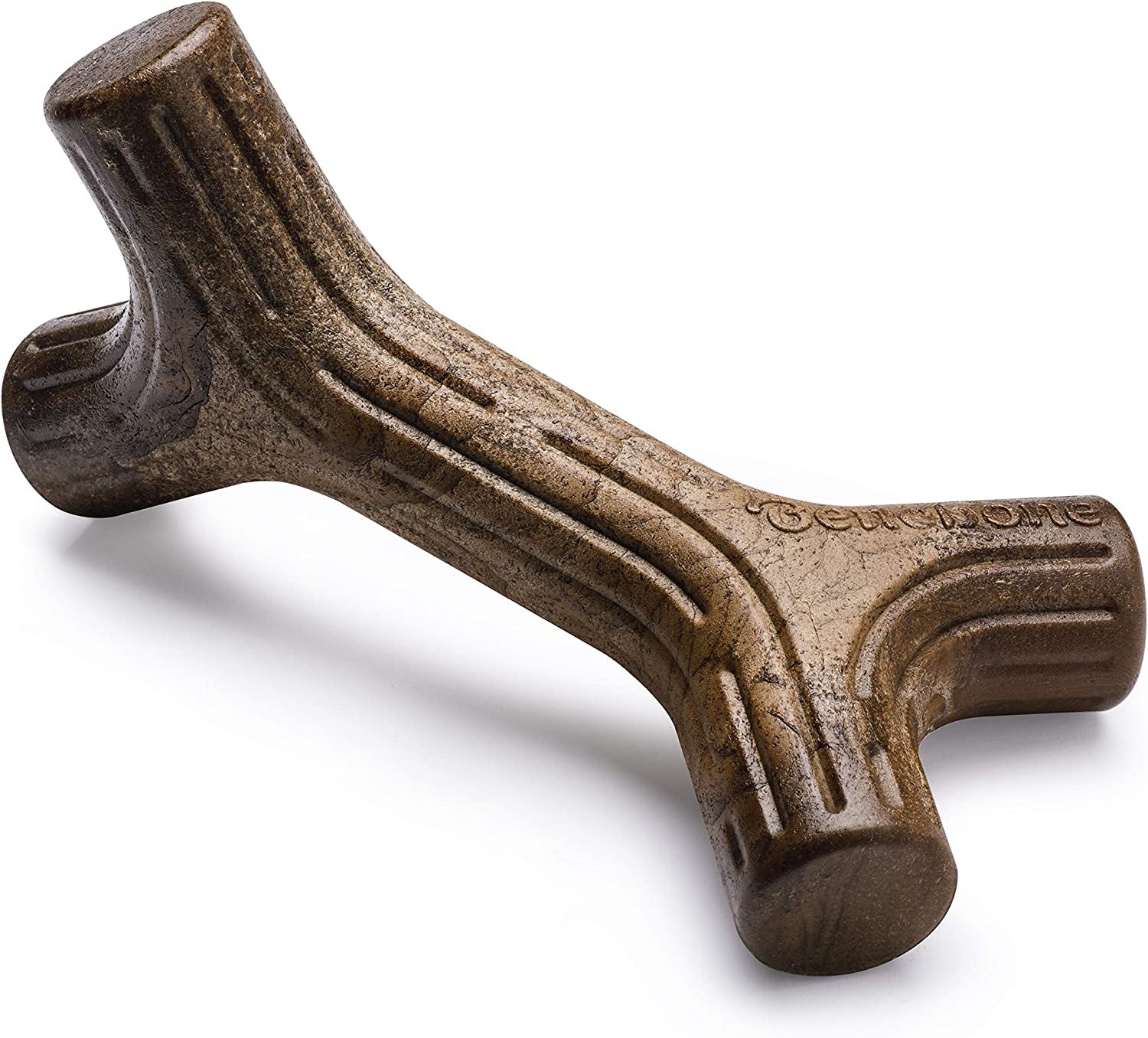 Maplestick Real Wood Durable Dog Chew Toy, Made in USA, Medium | Durable, Made in USA, Dog Bones, Long-Lasting, a Size for Every Dog, Keeps Them Busy