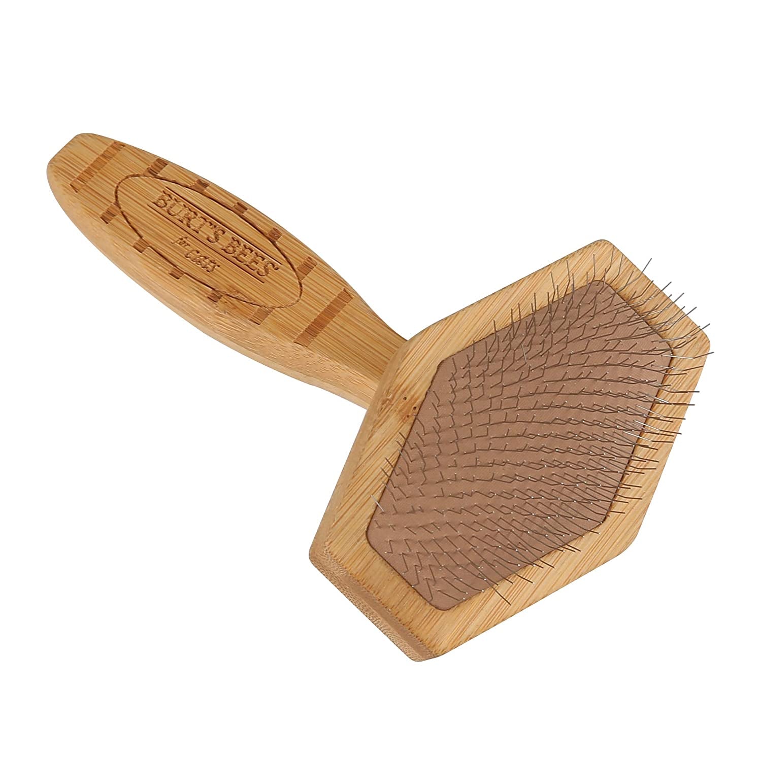 Slicker Brush | Removes Loose Cat Fur, Prevents Matting | Ideal for Daily Grooming, Smooth Coat | Removes Loose Fur, Prevents Matting, Ideal for Daily Grooming, Smooth Coat, Gentle Bristle Design Daily