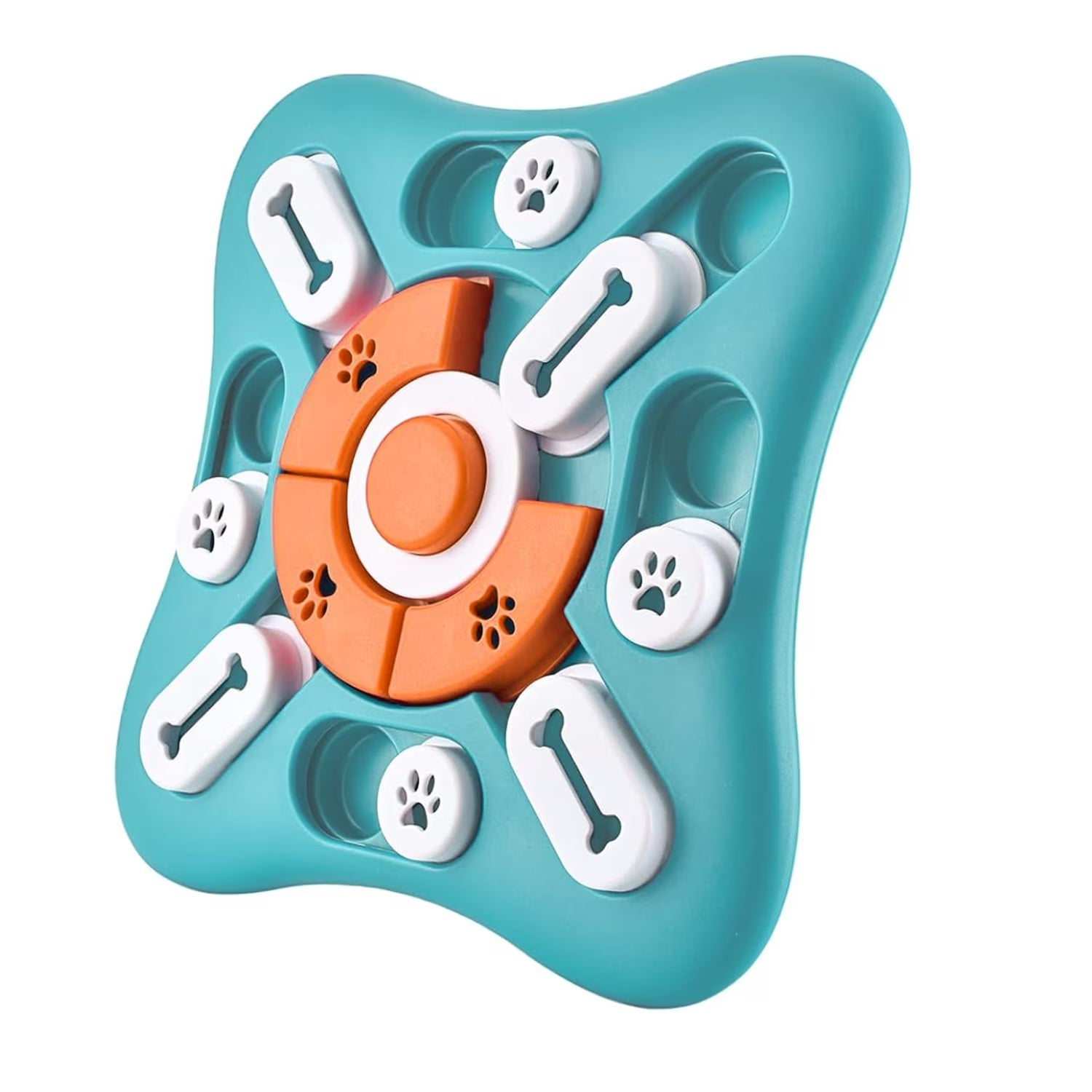 Dog Puzzle Toys, Treat Dispensing Dog Enrichment Toys for IQ Training and Brain Stimulation, Interactive Mentally Stimulating Toys as Gifts for Puppies, Cats, Dogs