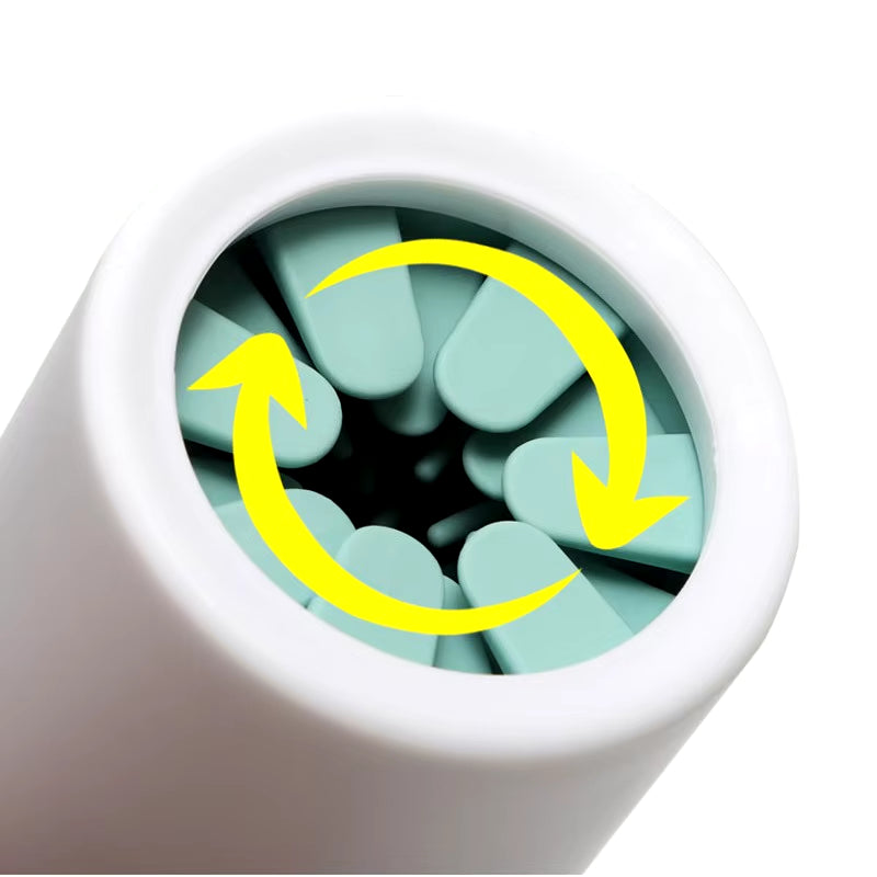 1Pcs Pet Foot Washer Cup Silicone Soft Foot Cup Cat Foot Cleaning Bucket Dog Paw Cleaner Cup Manual Quick Feet Wash Cleaner